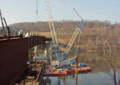 Big German Crane Makes Barge Debut