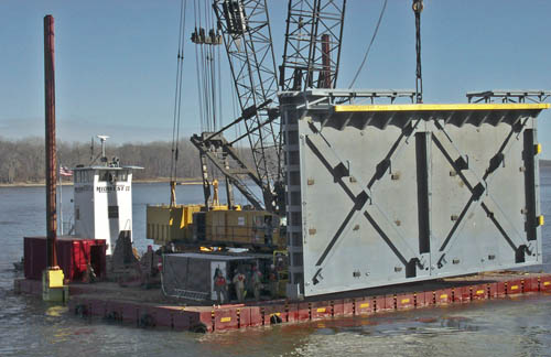 American Skyhorse on the Mississippi