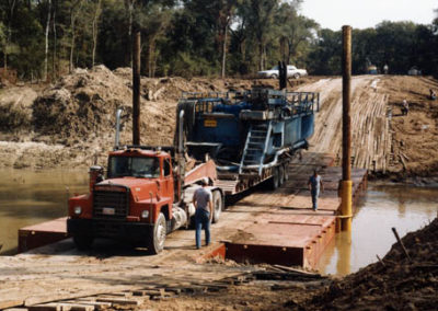 Crossing the Navasota River