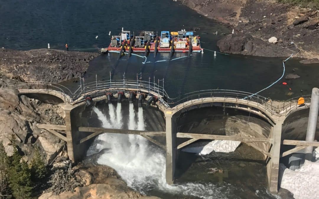 Floating Pump Bypass Projects Dam