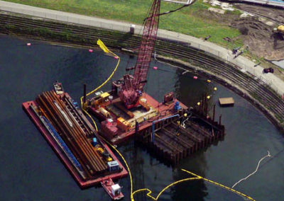 Pile Driving at Manatee Power Plant