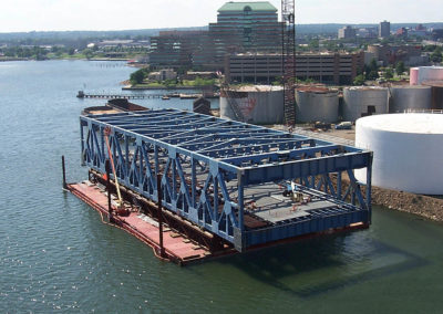 3,000-ton Bridge Span Transport