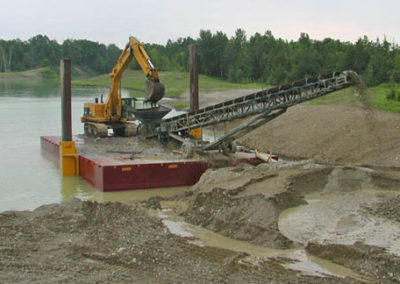Caterpillar 245 in Canadian Quarry