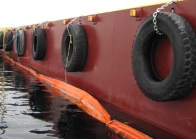 Fendering on Flexifloats