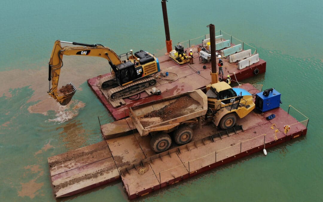 Dredging Chatfield Reservoir