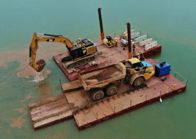Dredging Chatfield Reservoir