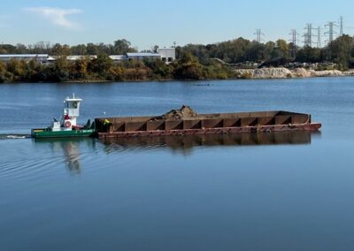 Raked Transport Barges