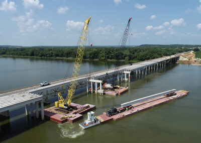 Flexifloats on the Brazos