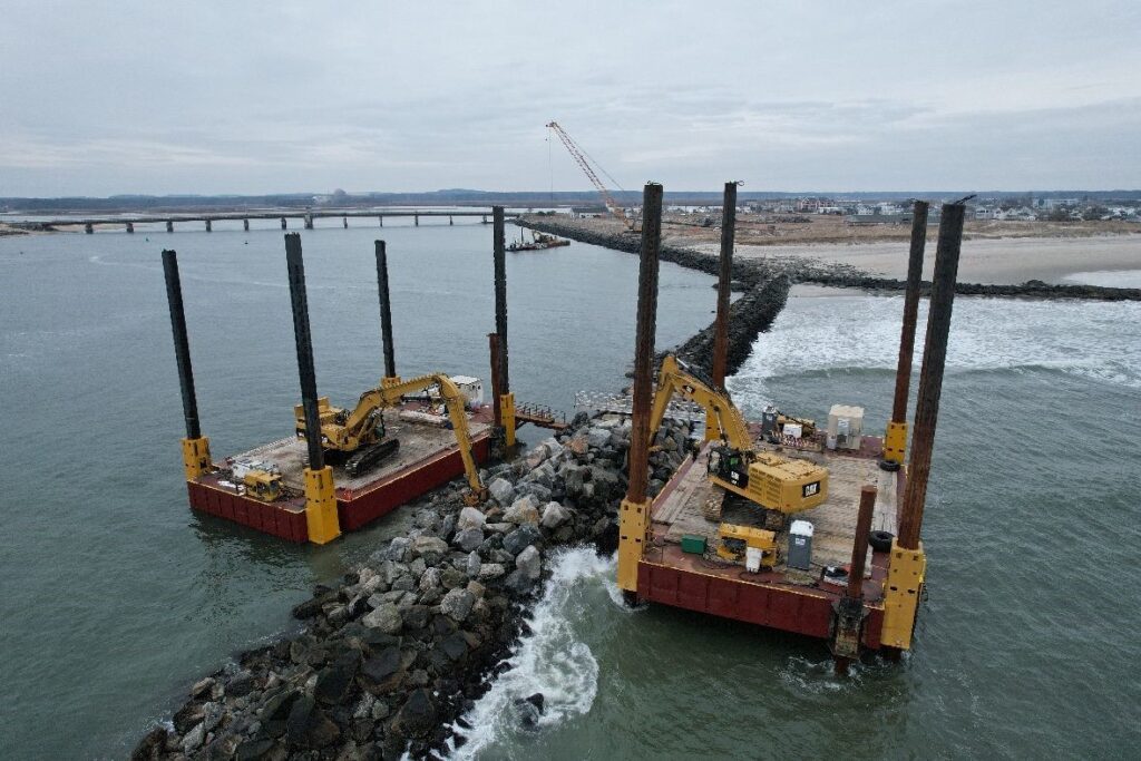 Hampton Harbor Inlet North Jetty Project