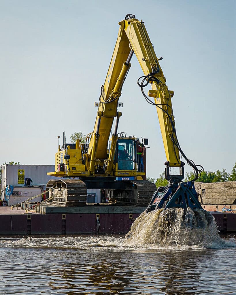 Charter Contracting Co. Removes Contaminated Material