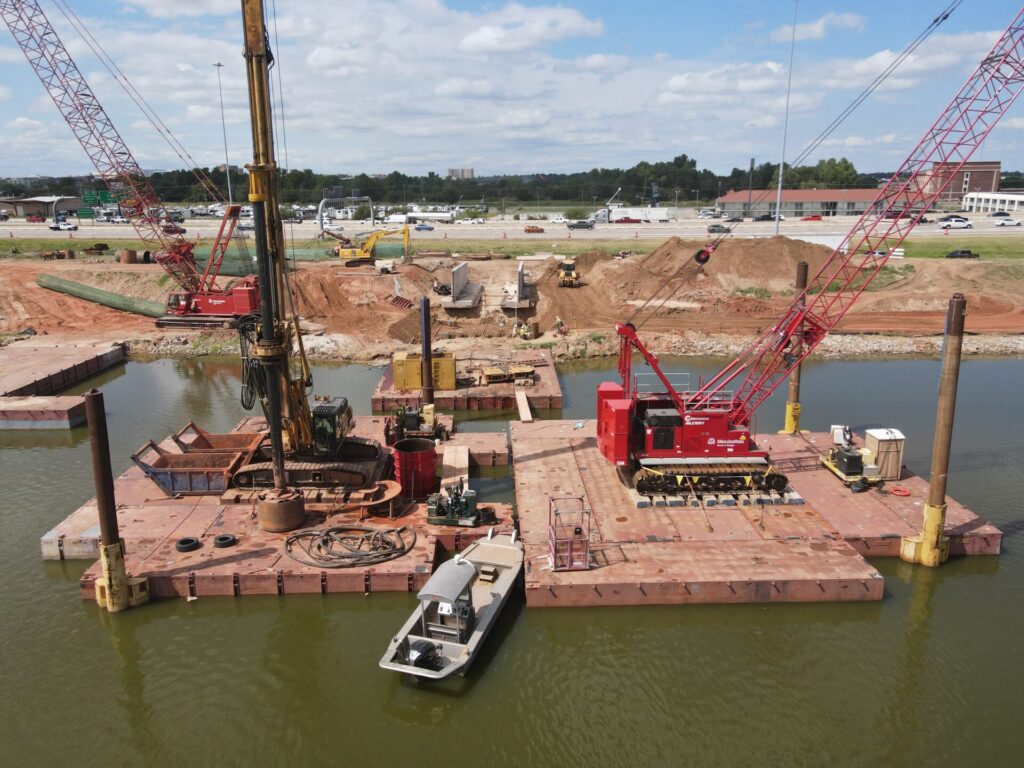 Manhattan Road & Bridge Construct Pedestrian Bridge
