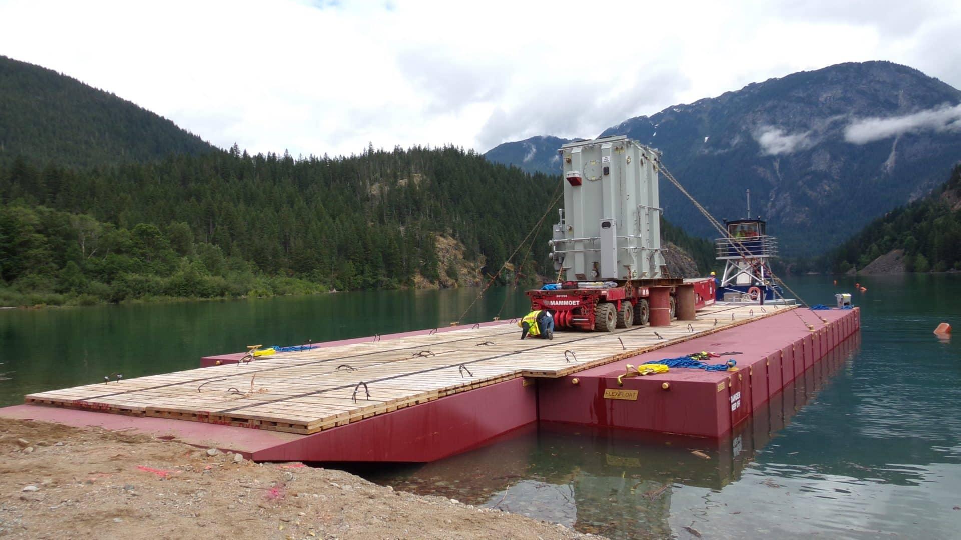 Sectional barges for sale and rent